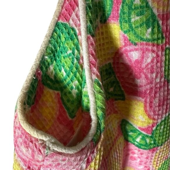 Lilly Pullizer size 6 Late 90,s colorful sheath dress with lemon/lime motif VTG - Picture 4 of 8